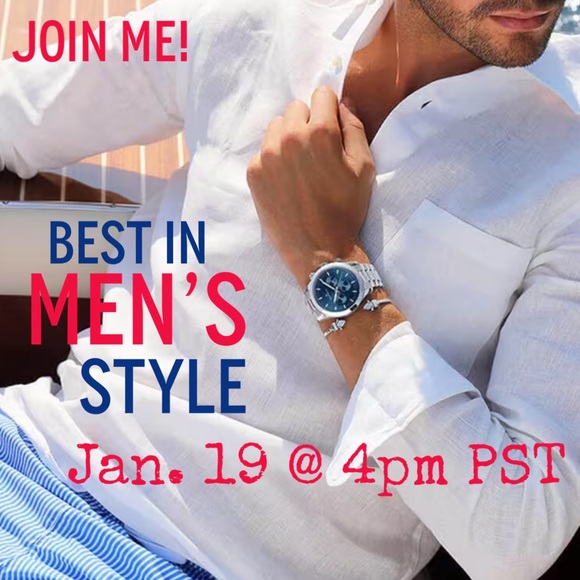 That’s a Wrap! Best in MEN’S STYLE Posh Party! 4pm PST on Jan 19. - Picture 2 of 3